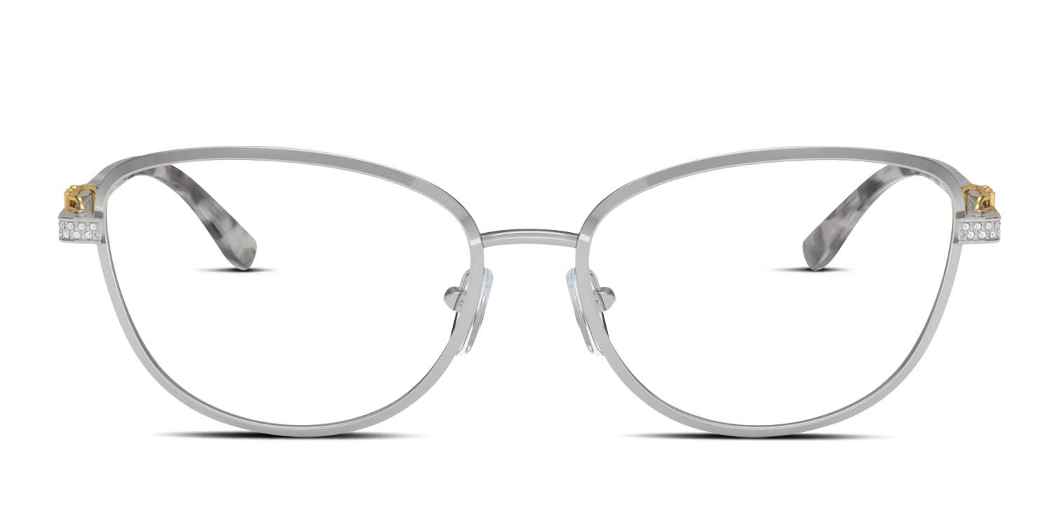 桂銀 Jana Extra-Small Metallic Crocodile Embossed Leather Convertible