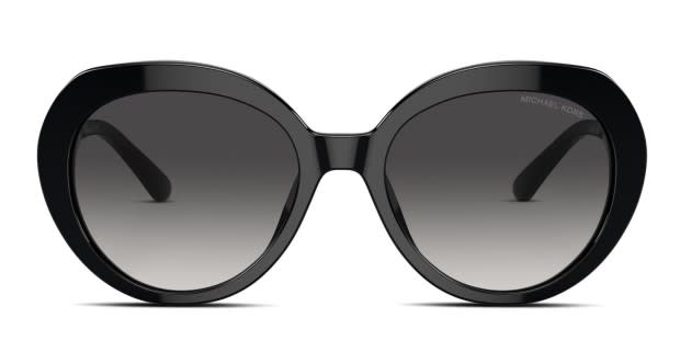 Michael Kors MK2214U San Lucas Shiny Black Prescription Sunglasses 