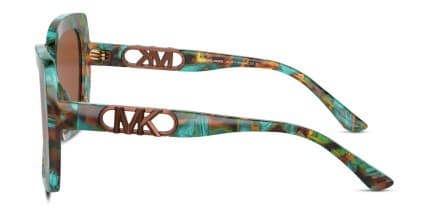 Michael Kors MK2213 Nice Tortoise, Green glasses - Tortoise / Green - Side View