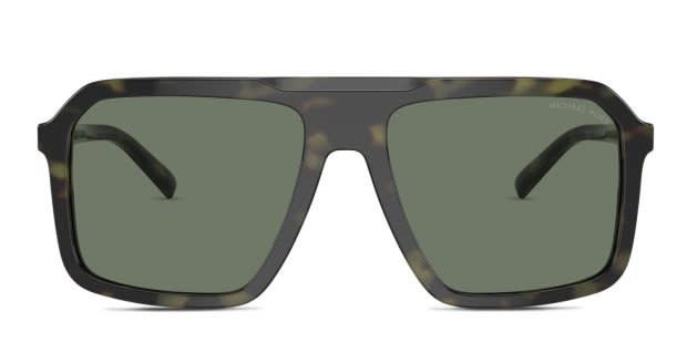Michael Kors MK2218U Murren Tortoise, Green Prescription Sunglasses