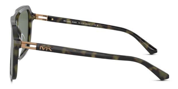 Michael Kors MK2218U Murren Tortoise, Green Prescription Sunglasses