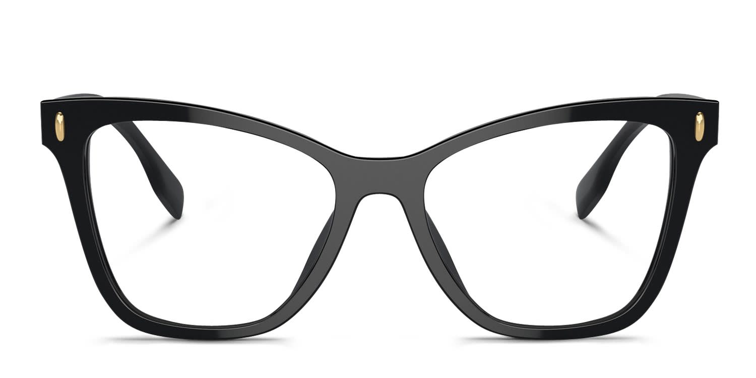 ?(52 MM LENS) TORY BURCH BLACK EYEGLASSES Tory Burch TY2149U black frame main image 2