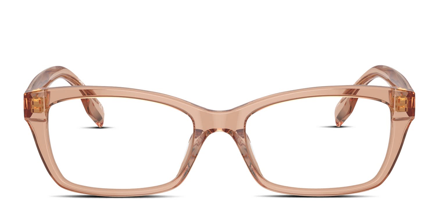 Tory Burch TY2144U Clear, Brown glasses - Clear / Brown - Frontal View