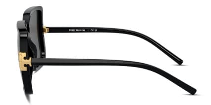 Tory Burch TY9075U Shiny Black glasses - Shiny Black - Side View