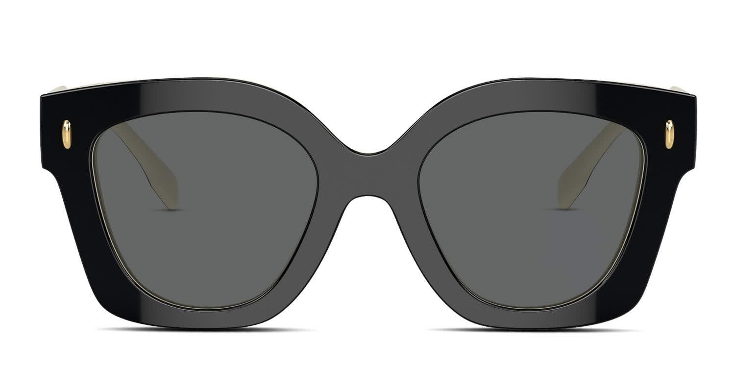 MCM 707S Shiny Black Prescription Sunglasses