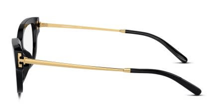 Tory Burch TY2146U Black glasses - Black - Side View