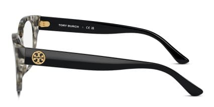Tory Burch TY2123U Tortoise, Black glasses - Tortoise / Black - Side View