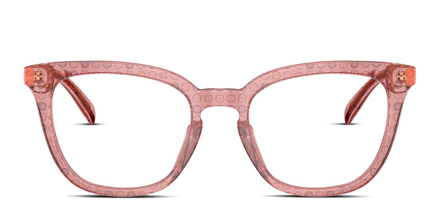 Coach HC6222U Pink glasses - Pink - Frontal View