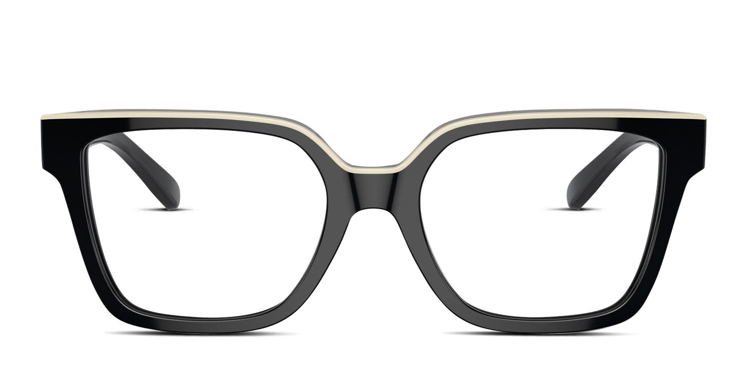 Burberry BE2332 Scarlet Shiny Black Prescription Eyeglasses
