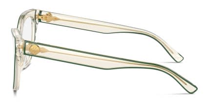 Tory Burch TY2147U Yellow, Green glasses - Yellow / Green - Side View
