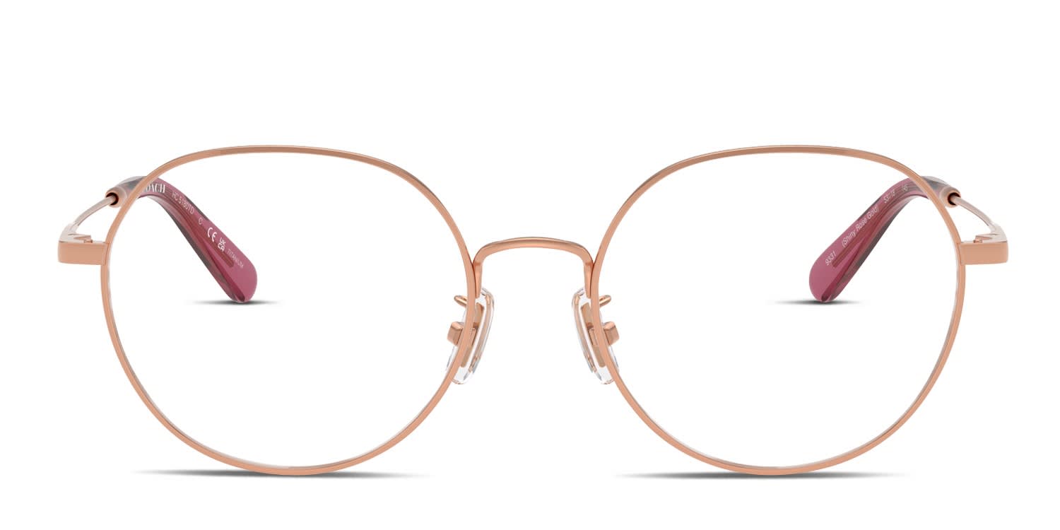 Coach HC5180TD Pink, Gold glasses - Pink / Gold - Frontal View