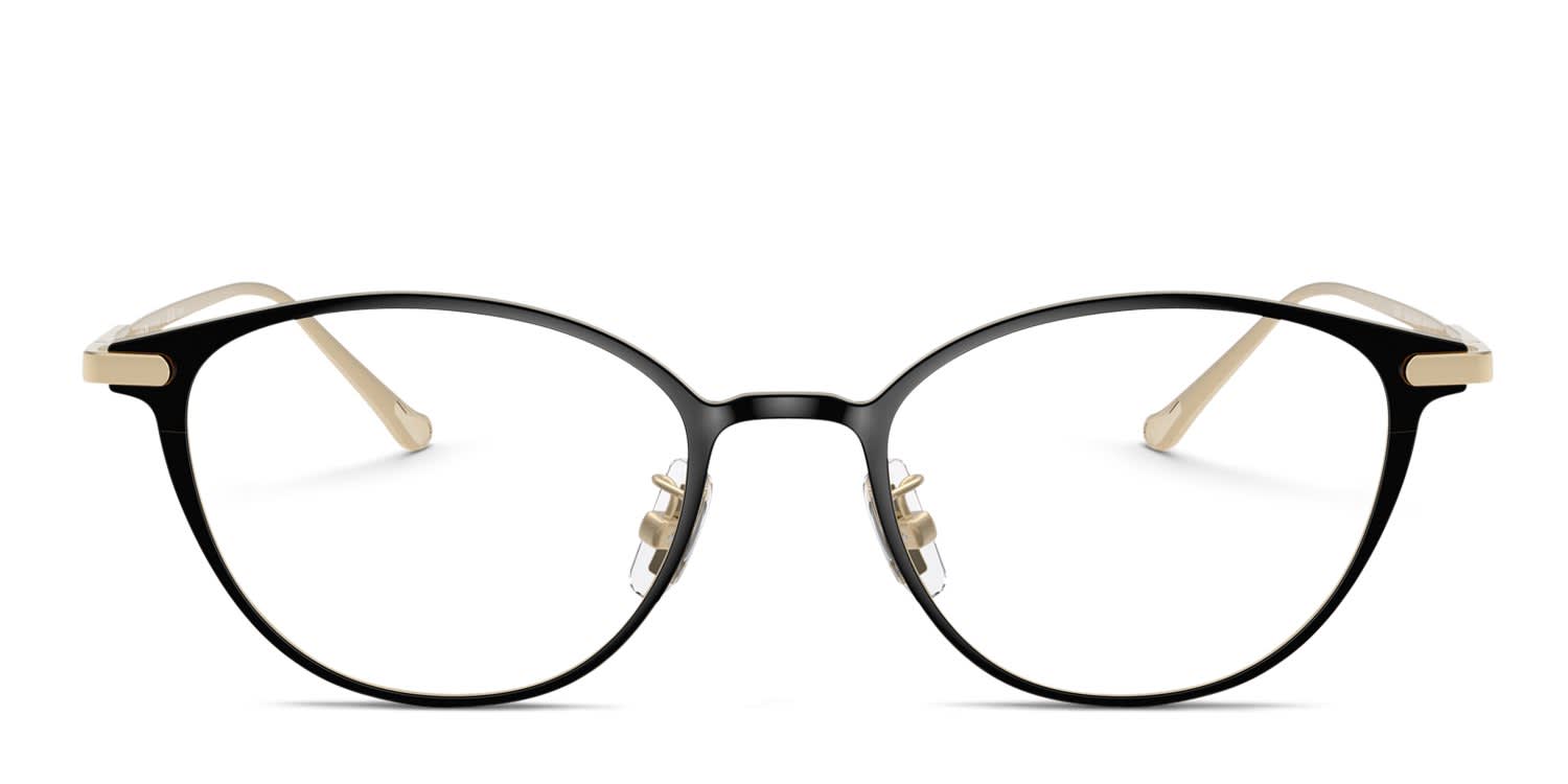 Coach HC5181TD Black glasses - Black - Frontal View