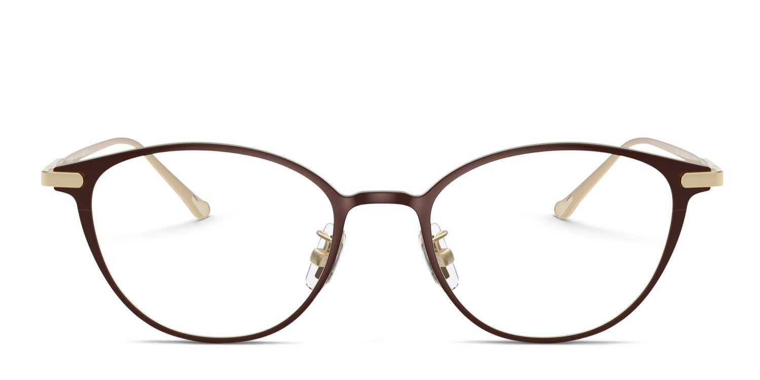 Coach HC5181TD Brown glasses - Brown - Frontal View