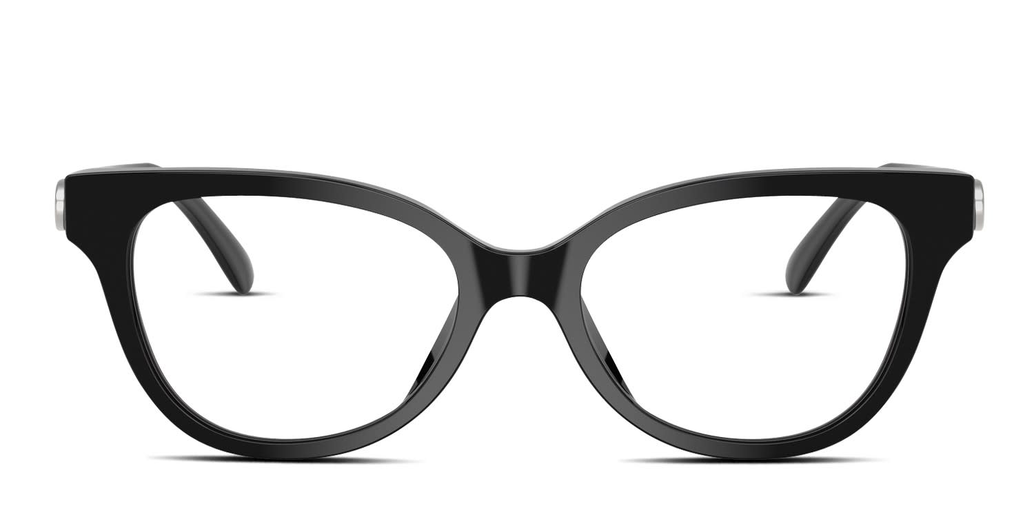 Coach HC6247U Black glasses - Black - Frontal View