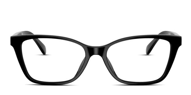 Coach black frame glasses deals