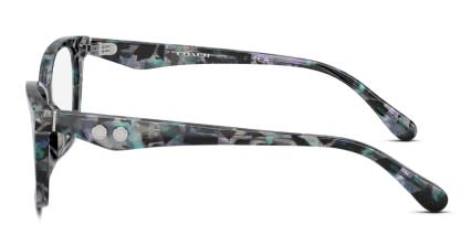 Coach HC6248U Blue, Tortoise glasses - Blue / Tortoise - Side View