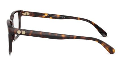Coach HC6252U Tortoise glasses - Tortoise - Side View