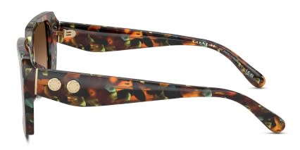 Coach HC8409U Green, Tortoise glasses - Green / Tortoise / Brown - Side View