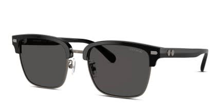 Coach HC8412 Black, Gunmetal glasses - Black / Gunmetal - Angle View