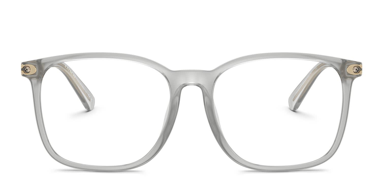 Coach HC6254BD Clear glasses - Clear - Frontal View
