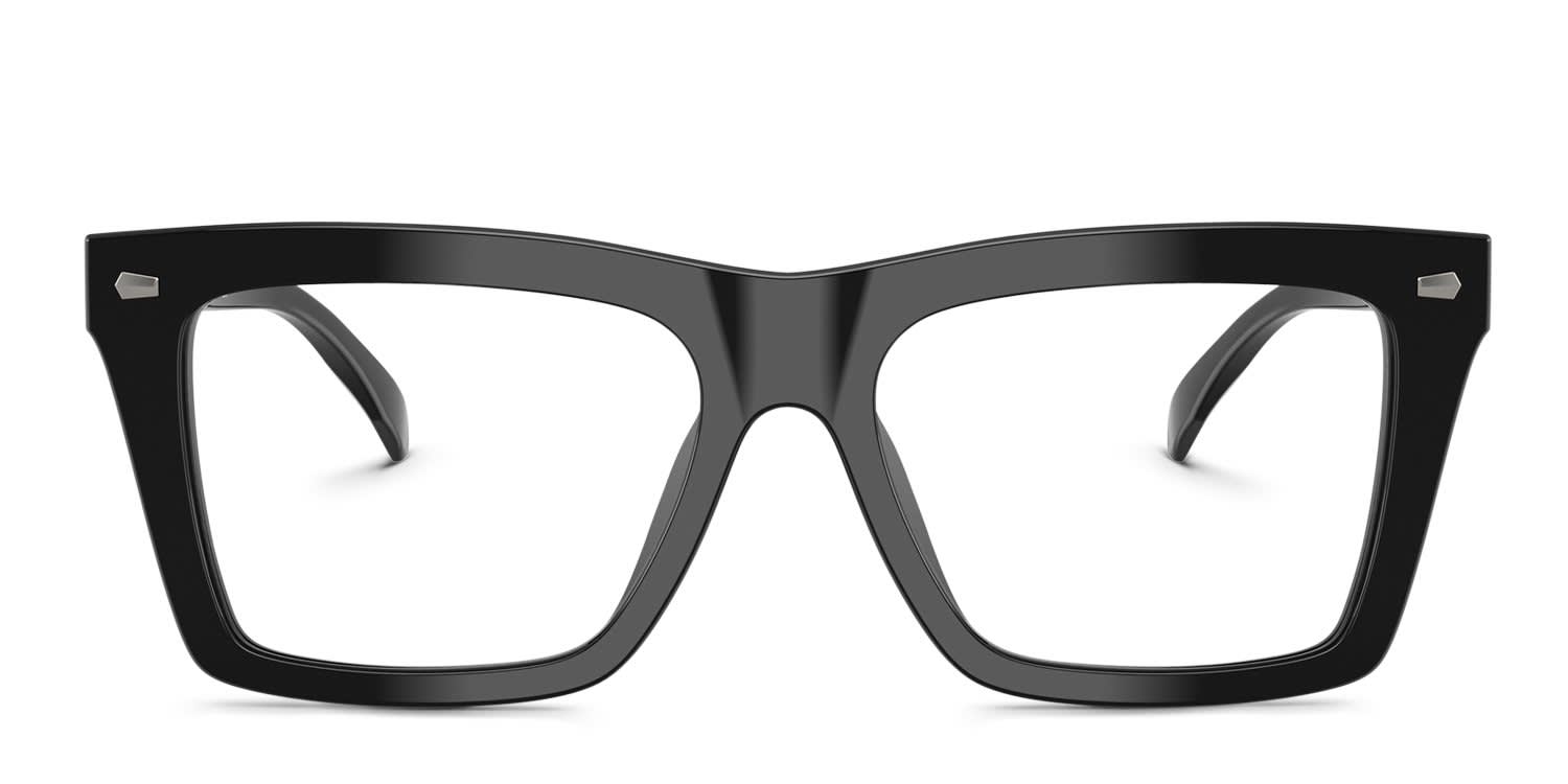 Michael Kors MK4128U Augusta Black glasses - Black - Frontal View