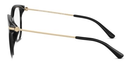 Michael Kors MK4135U Black glasses - Black - Side View