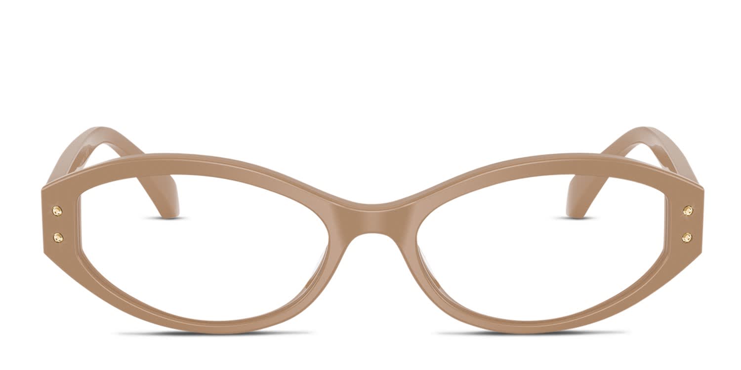 Michael Kors MK4139B Corvara Brown glasses - Brown - Frontal View