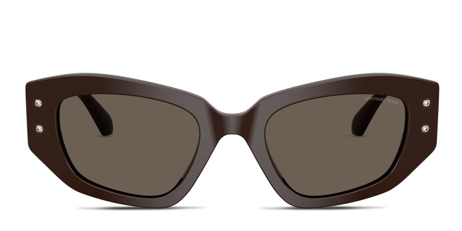 Michael Kors MK2234B Le Praz Brown glasses - Brown - Frontal View
