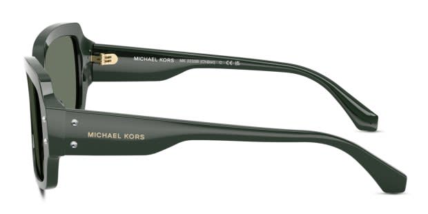 Michael Kors MK2233B Chatel green frame with green solid lenses