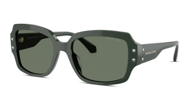 Michael Kors MK2233B Chatel green frame with green solid lenses