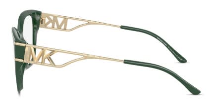 Michael Kors MK4140U Bierzo Green glasses - Green - Side View