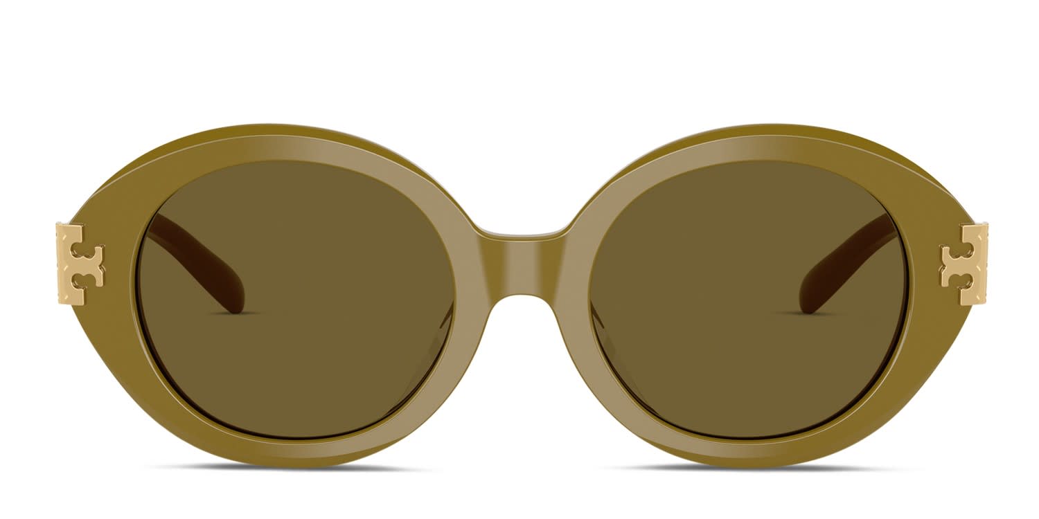 Tory Burch TY7210U Green glasses - Green - Frontal View