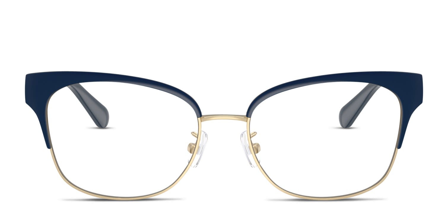 Tory Burch TY1089 Gold, Blue glasses - Gold / Blue - Frontal View