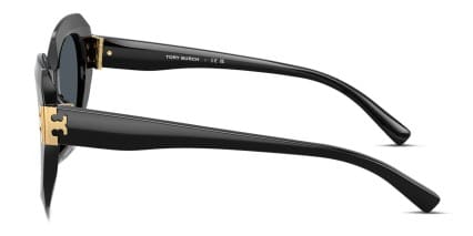 Tory Burch TY7215U Black glasses - Black - Side View