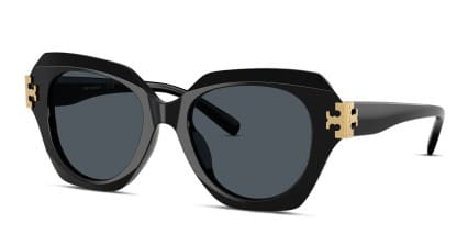 Tory Burch TY7215U Black glasses - Black - Angle View