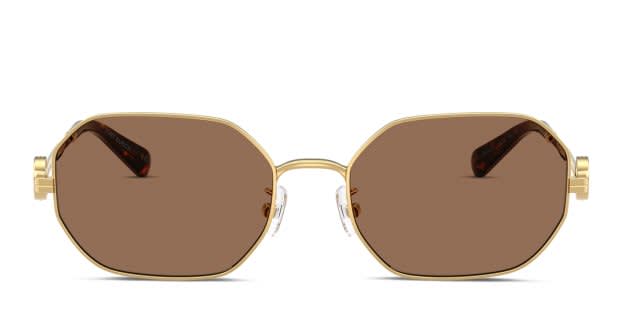 Tory Burch TY6113 Gold, Brown frame with dark brown lenses  display picture 1