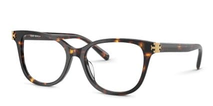 Tory Burch TY2153U Brown, Tortoise glasses - Brown / Tortoise - Angle View