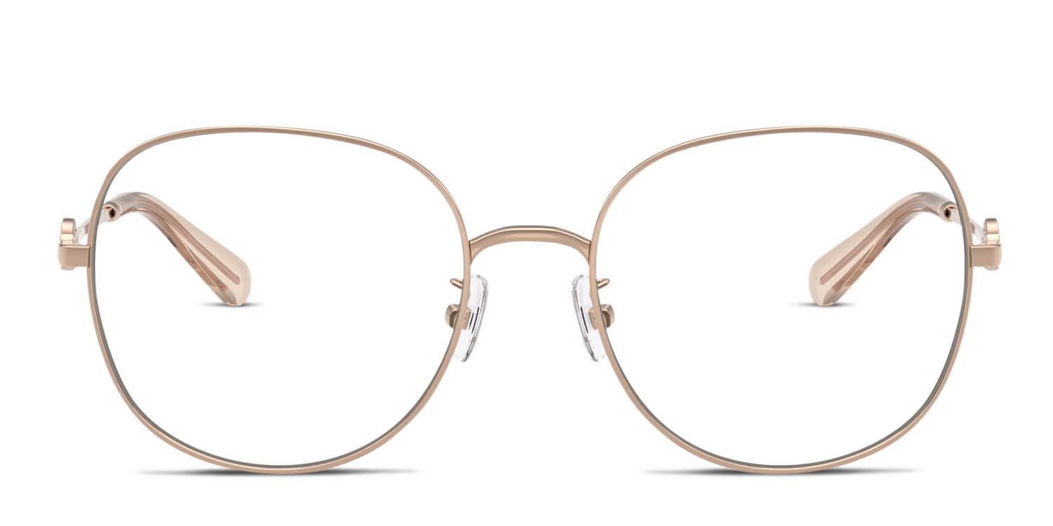 Tory Burch TY1088 Pink, Gold glasses - Pink / Gold - Frontal View