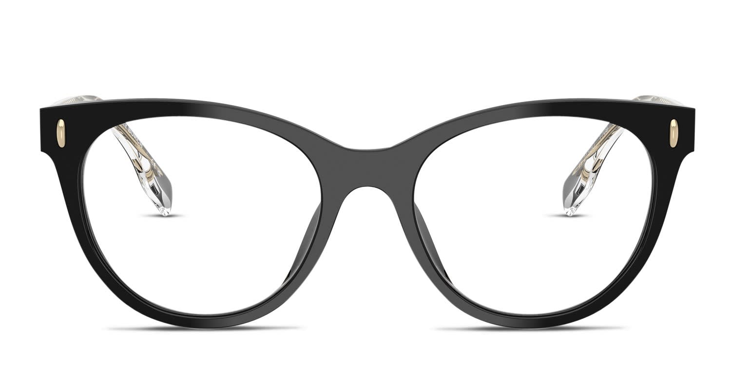 Tory Burch TY2150U Black glasses - Black - Frontal View