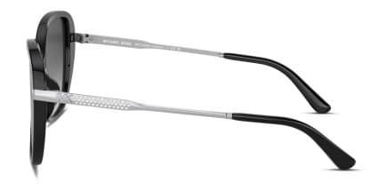 Michael Kors MK2185BU Flatiron Black glasses - Black / Gray - Side View