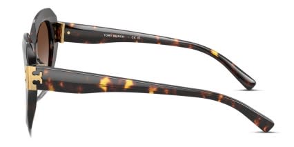 Tory Burch TY7215U Brown, Tortoise glasses - Brown / Tortoise - Side View