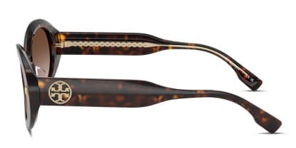 Tory Burch TY7214U Brown, Tortoise glasses - Brown / Tortoise - Side View