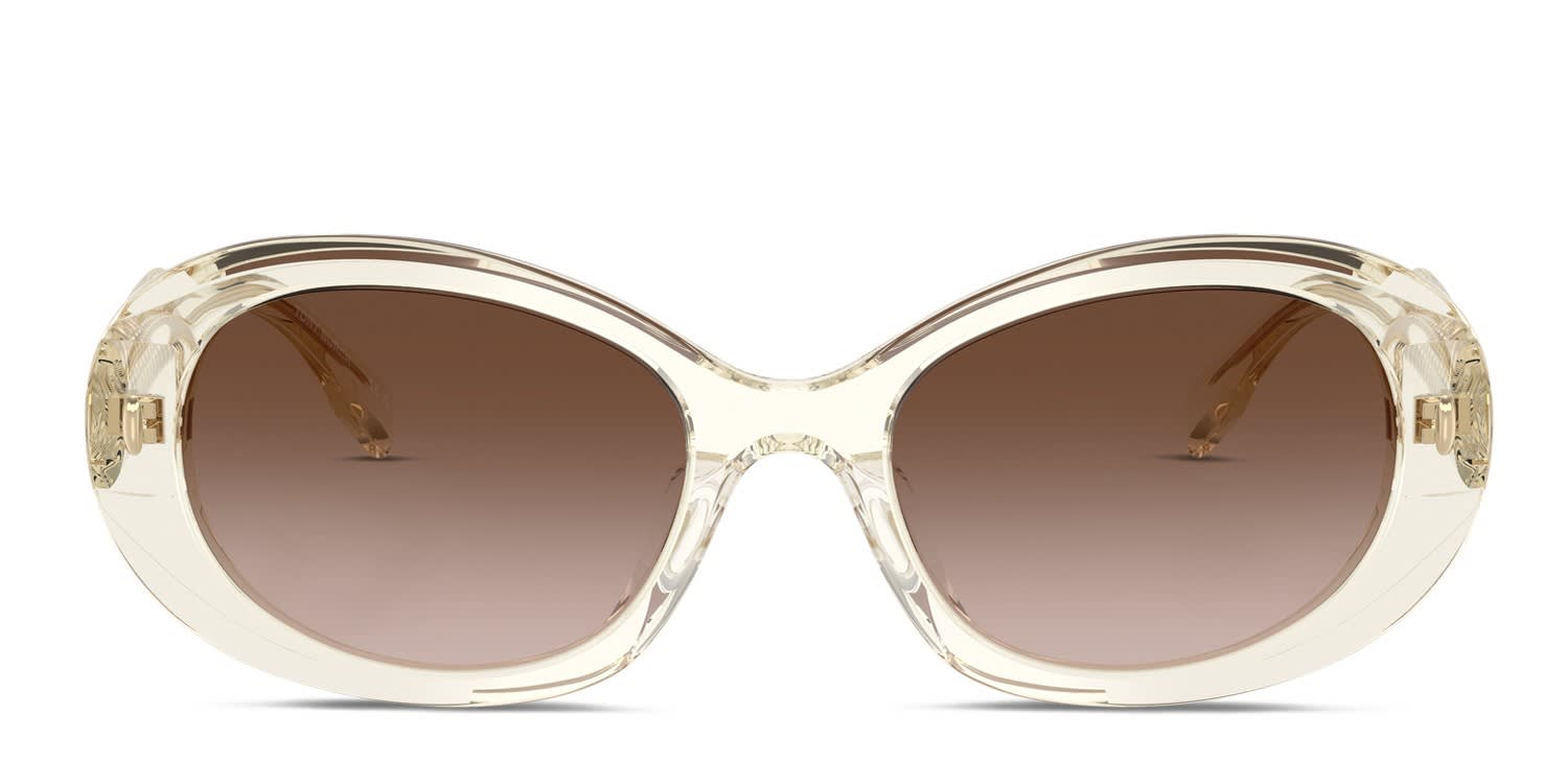 Tory Burch TY7214U Clear glasses - Clear / Brown - Frontal View