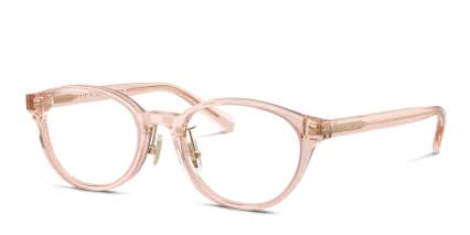 Coach HC6152D Pink glasses - Pink - Angle View