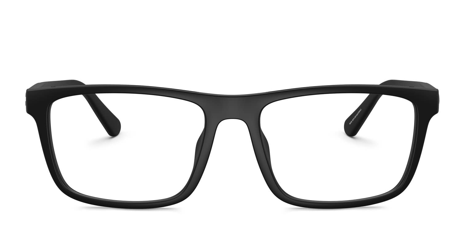 Coach HC6263U Black glasses - Black - Frontal View