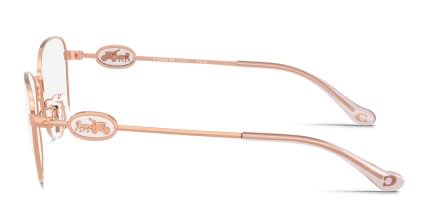 Coach HC5183 Pink, Gold glasses - Pink / Gold - Side View