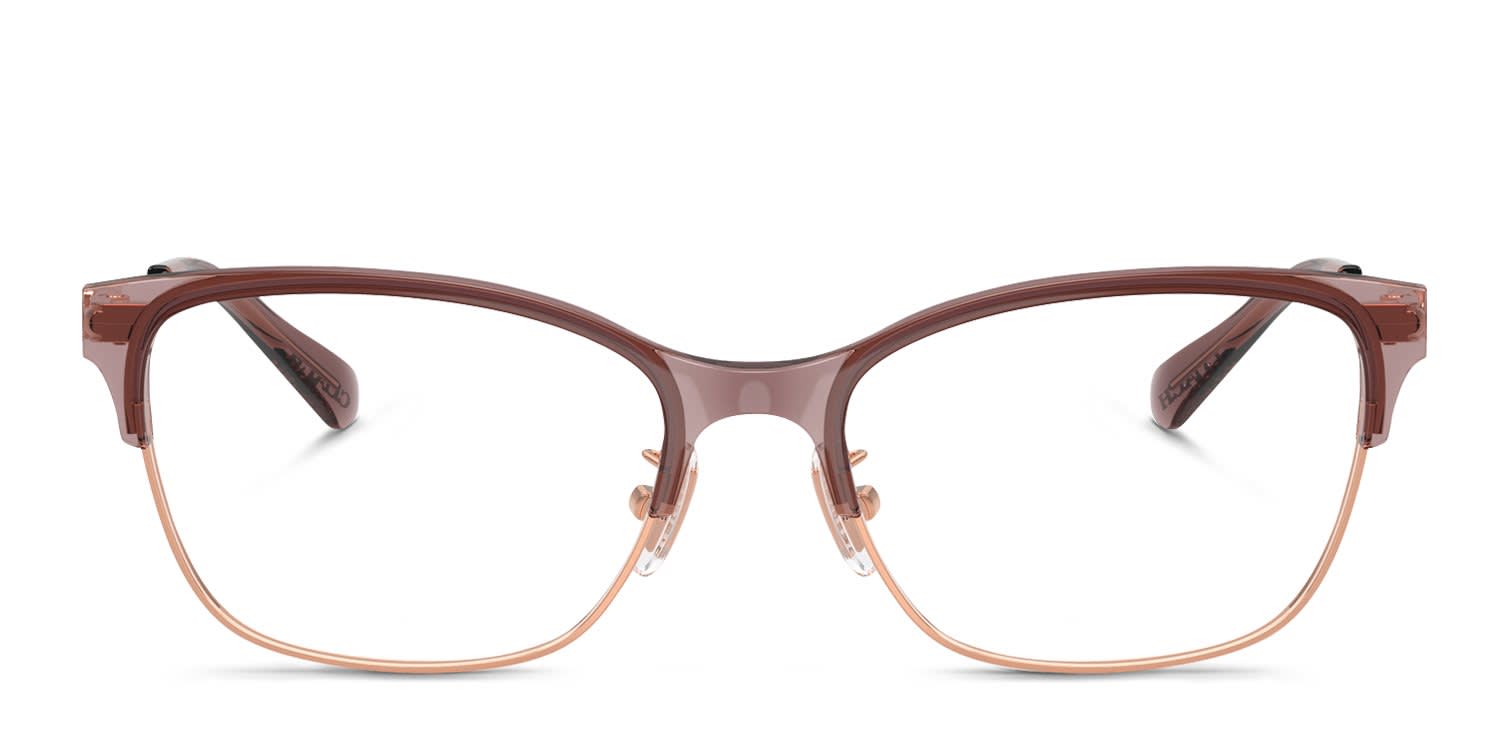 コーチ Tasha サングラス アイウェア メガネ 58□16 125 ピンク Coach HC6186 Pink/Clear Eyeglasses | Includes FREE Rx Lenses