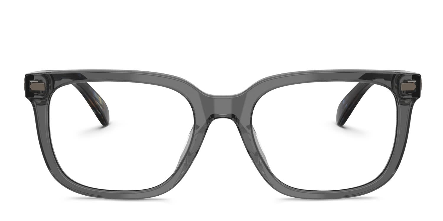 Coach HC6266U Clear, Gray glasses - Clear / Gray - Frontal View