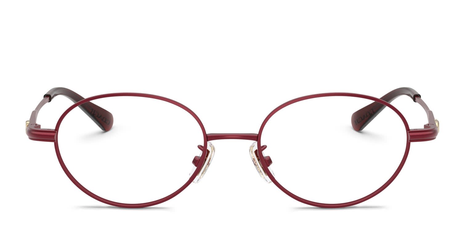 Coach HC5189TD Red glasses - Red - Frontal View