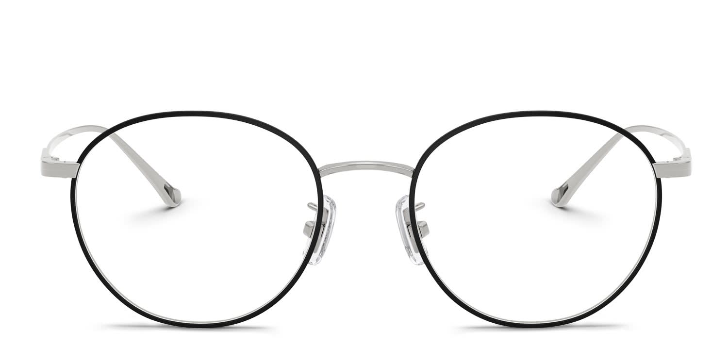 Coach HC5190TD Silver, Black glasses - Silver / Black - Frontal View